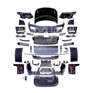 Actualización 2013-2017 Kit de carrocería 2018 Parachoques delantero Parrilla Faro para <span class=keywords><strong>Land</strong></span> <span class=keywords><strong>Rover</strong></span> Range <span class=keywords><strong>Rover</strong></span> Vogue Parachoques trasero PartesTuning Accesorio - Product Image 1