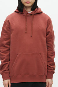 Haute qualité du fabricant 100% coton 420gsm tissu de qualité supérieure confortable pull à manches longues sweat à capuche pour hommes logo personnalisé hiver - Product Image 3