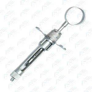 Jeringa de inyección por aspiración resistente al óxido de acero inoxidable, instrumento Dental, instrumentos quirúrgicos dentales, jeringa de cirugía Dental - Product Image 1