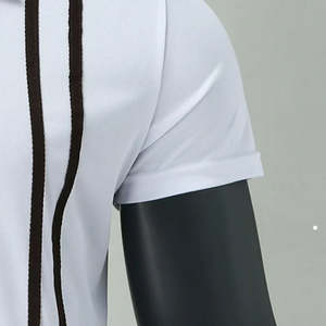 Camisetas Sublimadas Personalizadas de Alta Calidad 2026, Camisetas Clásicas con Logotipo Bordado Personalizado, Camiseta Polo para Hombre - Product Image 4