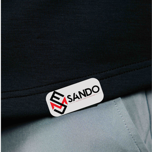 <b>Men's</b> High Quality Half-<b>Zip</b> Pullover 1/4 <b>Zip</b> Long Sleeve Trendy Stand-<b>Up</b> Collar T-<b>Shirt</b> for Spring Autumn Customizable Nylon - Product Image 4