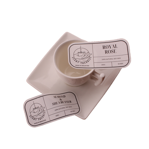 Autocollants de date d'expiration en papier mat personnalisables et adhésifs pour l'emballage des produits alimentaires, cosmétiques et des marques privées en supermarché - Product Image 1