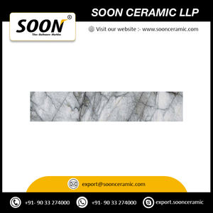 Carreaux de porcelaine classiques polyvalents pour marches et rebords 200x1200mm, antidérapants, épaisseur 9mm, surface brillante, pour la maison, provenant d'un fournisseur indien - Product Image 4