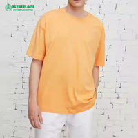 T-shirt pour homme, mode été, col rond, manches courtes, 100% coton, coupe ample, avec logo personnalisé imprimé sur le devant, séchage rapide et respirant