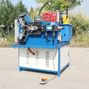 Mesin melakukan benang logam penggunaan sederhana tabung mesin penggulung pipa mesin penggulung