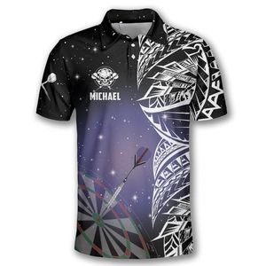 Maillot de jeu de fléchettes personnalisé en polyester respirant, tissu léger à séchage rapide, impression par sublimation totale pour hommes - Product Image 5