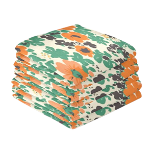 Serviette de cuisine en coton 100% jetable à séchage rapide, design personnalisé en gros, impression numérique, serviette à thé imprimée numériquement - Product Image 5