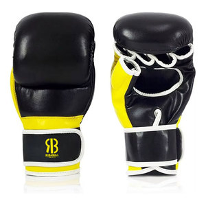 ถุงมือชก MMA หนังแท้ รุ่นใหม่ ปี 2026 ราคาประหยัด ระบายอากาศได้ดี ปรับแต่งได้ สำหรับมืออาชีพและผู้ใหญ่ - Product Image 1