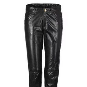 กางเกงหนังขายาวปกติคุณภาพสูงสำหรับ100% กางเกงหนังทำจากผ้าแห้งเร็วคุณภาพสูง - Product Image 1