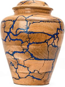 Urn <b>for</b> Human <b>Ashes</b> Large Wooden urn <b>for</b> Cremation Adult urn <b>Box</b> <b>for</b> <b>Ashes</b> Personalized Wooden urn Burial <b>for</b> Funeral Wood <b>Box</b> - Product Image 5