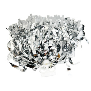 100 กรัม 30 ซม. 1 ซม. เส้นกว้างพลาสติกเงาฟอยล์โลหะเชียร์ปอม - Product Image 2