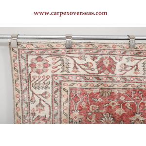 Tapis en laine rose doux persan de haute qualité confortable et durable antidérapant et lavable pour la décoration de la maison expédition rapide - Product Image 4