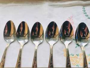 Ensemble élégant de cuillères de couverts en acier inoxydable Couverts parfaits pour accessoires de cuisine de table de mariage - Product Image 5