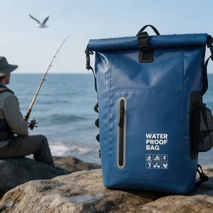 Bolsa Impermeable para Exteriores, Bolsa Seca Enrollable de PVC, Mochila Impermeable para Surf, Natación, Kayak, Navegación - Product Image 1