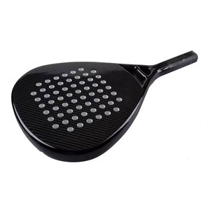 Nouveau matériau en fibre de carbone Nouveau design personnalisé Raquette de padel Dernière conception antidérapante Meilleure adhérence Raquette de padel - Product Image 4