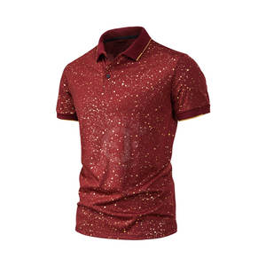 Prix bon marché de haute qualité hommes polos couleur contraste polos fabriqués avec le meilleur matériel fabriqué au Pakistan - Product Image 1