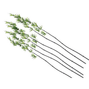 Varas de Bambú Artificiales con Hojas de 180 cm, Paquete de 6 - EUROPALMS - Product Image 2