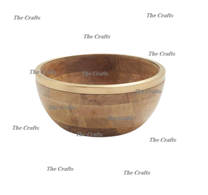 ชามเสิร์ฟอาหารไม้รูปทรงและขนาดกำหนดได้เองชามเสิร์ฟอาหารสำหรับงานแต่งงานดีไซน์ใหม่ล่าสุด - Product Image 5