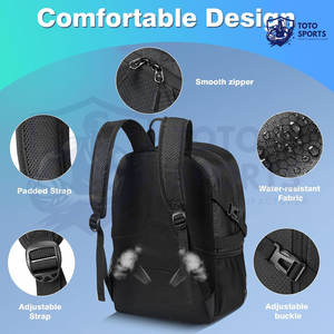 Bolsa de Baloncesto de Poliéster Transpirable, Cómoda, de Moda, Profesional, del Mejor Proveedor, con Logotipo Personalizado, para Adultos - Product Image 2