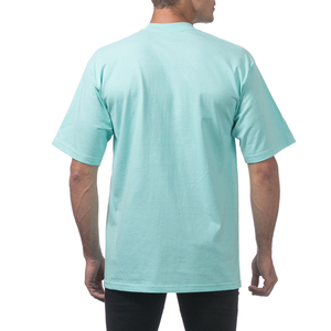 T-shirt à manches courtes en coton pour homme T-shirt à col rond lourd pour homme - Product Image 5