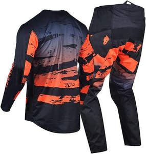 ชุดแข่งรถมอเตอร์ครอสสำหรับผู้ชายแบบใหม่  รับสั่งทำลายพิมพ์  ไซส์พลัส  ชุดกีฬา  ชุดขี่มอเตอร์ไซค์ - Product Image 3