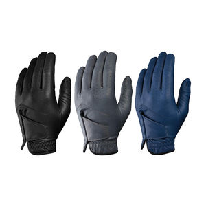 Gant de golf en cuir Cabretta personnalisé OEM Gants de golf noirs Gants de golf en tissu Cuir Cabretta de qualité supérieure Tout en cuir - Product Image 5