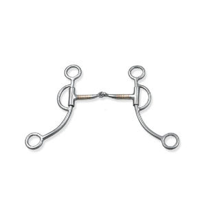 Gerg Darnall de alta calidad Western Horse Snaffles 2025 Bit con incrustaciones de cobre - Product Image 1