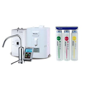 Générateur d'eau alcaline ionisée à hydrogène monté sur robinet, ORP max -450 mV, pH 5,5-9,5, débit max 5,5 L/min, certifié TUV/ISO13485 - Product Image 3