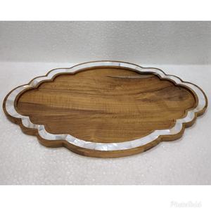 Artisanat naturel nacre plateau Bakhoor Madkhan boîte nouveau Design vadrouille plateau Bakhoor et boîte pour les cadeaux du Golfe EAU - Product Image 6