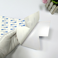 Autocollant rectangulaire découpé sur mesure en PVC imperméable avec lamination brillante et encre UV écologique pour magasins de détail, maisons et écoles