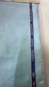 Tissu en lin naturel pur matériau respirant doux de haute qualité pour vêtements Textiles de maison rideaux de literie et rembourrage - Product Image 4