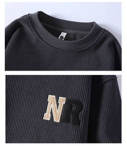 Nouveautés Sweatshirts personnalisés pour hommes Pull unisexe personnalisé Sweat-shirt uni à col rond pour hommes - Product Image 2