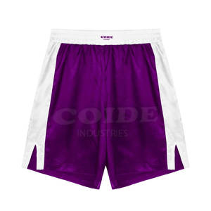 กางเกงขาสั้นมวยไทยสำหรับผู้ชายกางเกงขาสั้นขนาดใหญ่น้ำหนักเบาออกแบบได้เองสำหรับกลางแจ้ง - Product Image 4