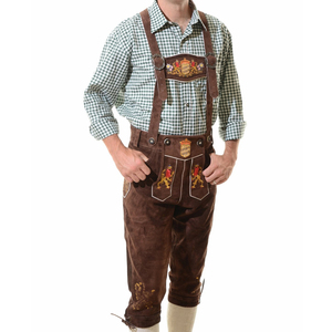 Últimos disfraces de Oktoberfest bávaros para hombres y mujeres Lederhosen ligeros y bordados todos los tamaños estilos largos y cortos - Product Image 5