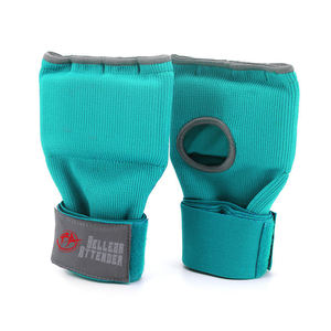 Bandages de boxe personnalisés écologiques en coton rapide, avec coussinets en gel, fermeture auto-agrippante, lavables, protection du poignet, couleur personnalisée - Product Image 6