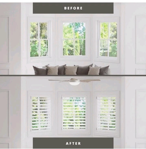 Persianas Horizontales de PVC para Ventanas Interiores y Exteriores, Persianas de Estilo <span class=keywords><strong>Louvre</strong></span> para Interiores y Exteriores, Persianas para Cobertizos - Product Image 5