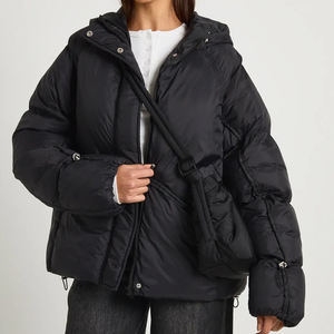 Veste tendance de style streetwear à prix d'usine pour un usage quotidien, tissu en nylon et polyester de qualité supérieure, veste matelassée oversize pour femmes 2026 - Product Image 6