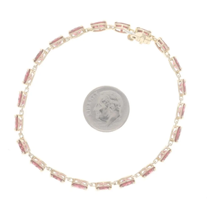 Sólido 18K chapado en oro amarillo pulsera de moda para mujer joyería cadena de lujo Moissanite pulsera de diamantes - Product Image 5