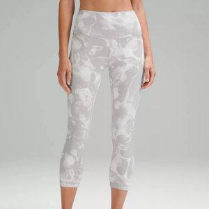 Legging pour femme à imprimé tie-dye avec taille ajustée sans couture, respirant, confortable, extensible et flexible - Product Image 1