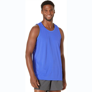 2025 New Arrival <b>Men's</b> Slim-Fit 100% Cotton Sleeveless Tank Top Basic Casual Shirt Fitting Gym Tank Top 2025 - Product Image 5