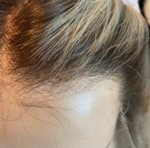 วิกผมคนแท้แบบชาวบราซิลราคาถูกผมแท้จากลูกไม้ด้านหน้ามีความยาวสีส้มความยาวยาวไม่มีกาวสีน้ำตาลอ่อน - Product Image 5