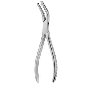 Instrumentos Ortopédicos Manuales de Acero, Pinzas para Sujetar Huesos, Autoestáticas, Dentadas, Anguladas, Quirúrgicas, Surgiright - Product Image 1