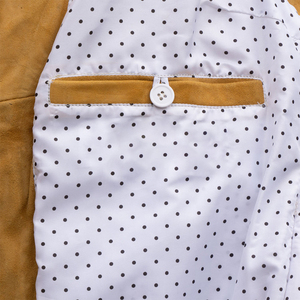 Venta al por mayor nuevo diseño personalizado logotipo de la fábrica Venta caliente de cuero otoño Casual sin mangas algodón Forros PU mujeres chalecos y chalecos - Product Image 5