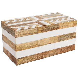 กล่องใส่เครื่องประดับสำหรับผู้หญิงกล่องใส่เครื่องประดับไข่มุกสำหรับจัดงานแต่งงานครบรอบบรรยากาศทรงสี่เหลี่ยมผืนผ้า - Product Image 4