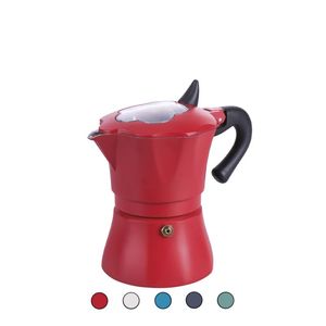 Cafetera Espresso Tradicional Allegra SChef de 1 Taza, Fuente de Alimentación Manual, Carcasa de Aluminio - Product Image 1