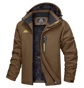 Chaqueta para Hombre con Tela Impermeable de Alto Rendimiento con Capucha Ajustable y Protección Aislante para Frío Extremo - Product Image 5