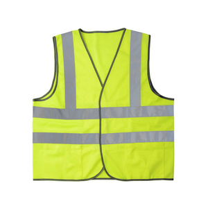 Chaleco DE SEGURIDAD reflectante de malla con logotipo personalizado para hombre con múltiples bolsillos impermeables para deportes al aire libre o ropa de trabajo - Product Image 2