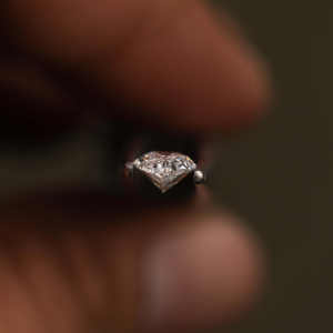 1.25 CT poire coupe laboratoire cultivé diamant CVD EF couleur IGI certifié diamant en vrac pour la fabrication de bijoux bague d'anniversaire Antique - Product Image 6