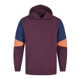 เสื้อฮู้ดดี้แขนยาวผู้ชายผ้าฝ้ายแบบกำหนดเอง สไตล์ฮิปฮอป ปักโลโก้แบบตะวันตก กันน้ำ เสื้อกันหนาวแบบสวมหัว ดีไซน์เนอร์ - Product Image 1