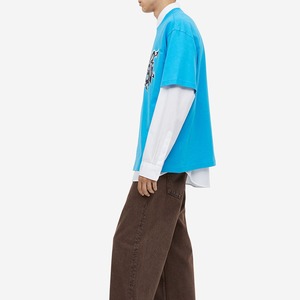 เสื้อยืดผู้ชายผ้าฝ้ายขนาดใหญ่พิมพ์โลโก้ได้ออกแบบได้ตามต้องการ - Product Image 6